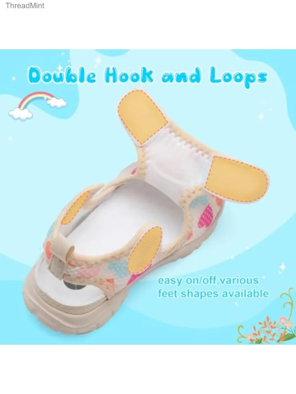 Toddler Water Shoes Summer Sandals Kids Swim Beach Closed Toe